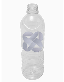 Botella pet para agua 500ml. X (italiana)